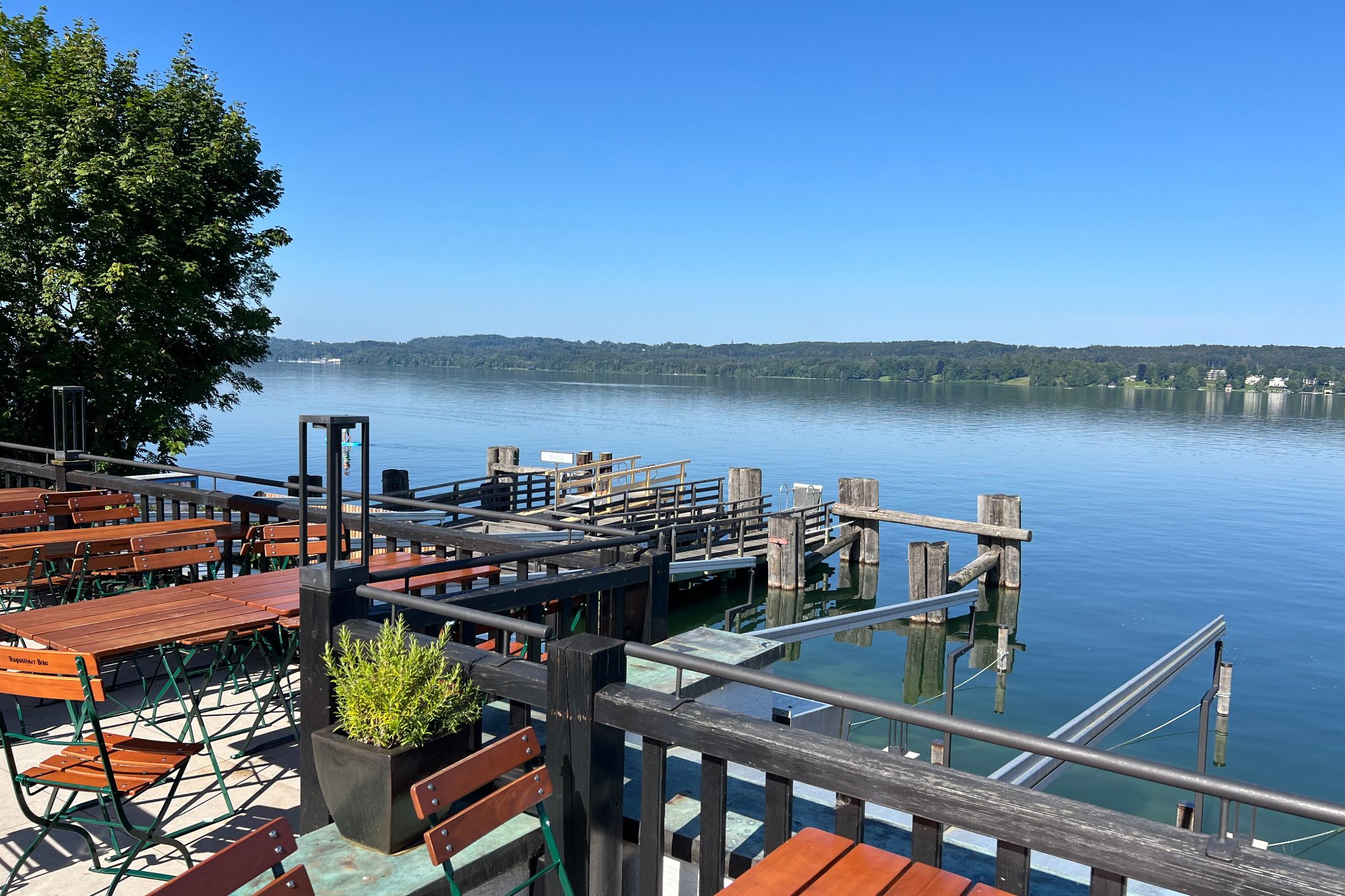 Sonnenuntergang am Starnberger See